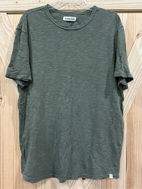 The Normal Brand Men's Olive Green Crewneck T-Shirt